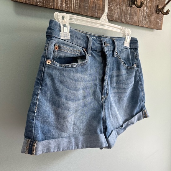 No Boundaries Blue Super Shorts size 9 juniors - Picture 2 of 7